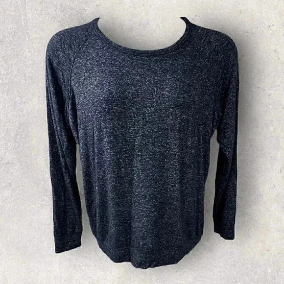 Buffalo David Bitton Blue Long Sleeve Crewneck Sweater Women's Size Large L - Picture 2 of 8